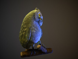 OWL printready 3D प्रिंट मॉडल