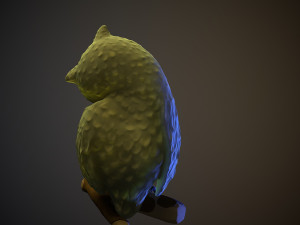 OWL printready 3D प्रिंट मॉडल