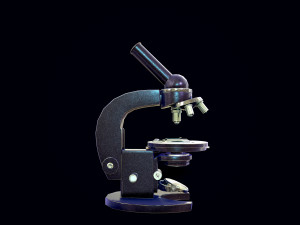 Microscope of the times of the USSR - 1 Modelo 3D