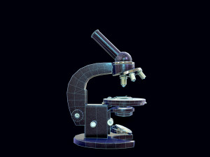 Microscope of the times of the USSR - 1 Modelo 3D
