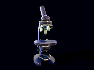 Microscope of the times of the USSR - 1 Modelo 3D