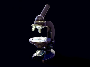 Microscope of the times of the USSR - 1 Modelo 3D