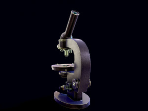 Microscope of the times of the USSR - 1 Modelo 3D