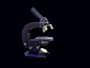 Microscope of the times of the USSR - 1 Modelo 3D