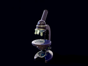 Microscope of the times of the USSR - 1 Modelo 3D