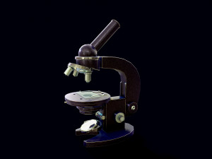 Microscope of the times of the USSR - 1 Modelo 3D