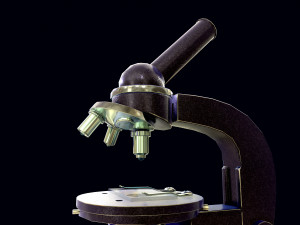 Microscope of the times of the USSR - 1 Modelo 3D