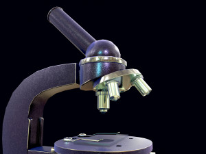 Microscope of the times of the USSR - 1 Modelo 3D