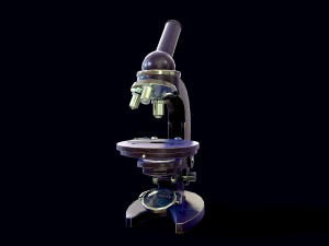 Microscope of the times of the USSR - 1 Modelo 3D