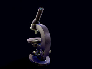 Microscope of the times of the USSR - 1 Modelo 3D