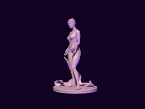 Sculpture of Aphrodite 3D Print Model