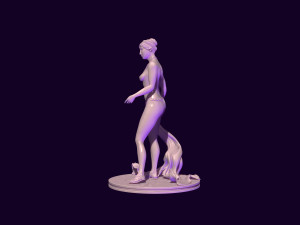 Sculpture of Aphrodite Modèles 3D en vedette