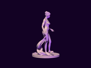 Sculpture of Aphrodite Modèles 3D en vedette