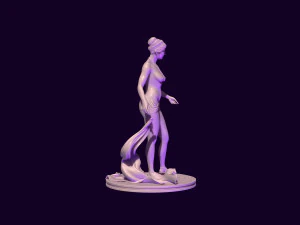 Sculpture of Aphrodite 3D Print Model
