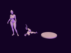 Sculpture of Aphrodite Modèles 3D en vedette