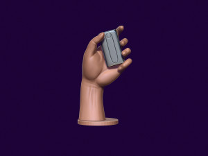Hand mannequin for 3d printing 3D 打印模型