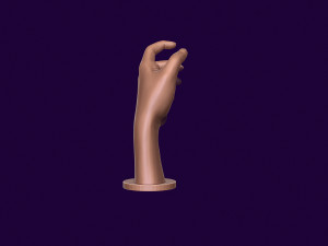 Hand mannequin for 3d printing 3D Print Model