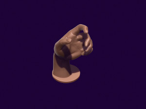 Hand mannequin for 3d printing 3D Print Model