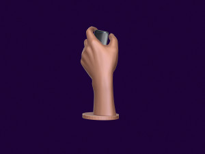 Hand mannequin for 3d printing 3D Print Model