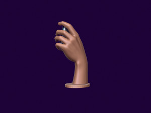 Hand mannequin for 3d printing 3D Print Model
