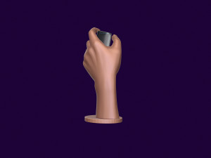 Hand mannequin for 3d printing 3D Print Model