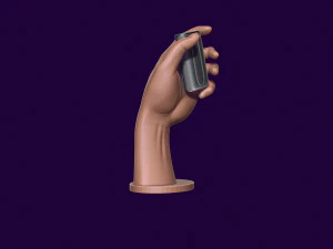 Hand mannequin for 3d printing 3D Print Model