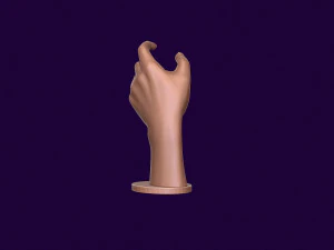 Hand mannequin for 3d printing 3D Print Model