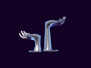 Hand mannequin for jewelry 3D प्रिंट मॉडल