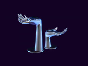 Hand mannequin for jewelry 3D प्रिंट मॉडल