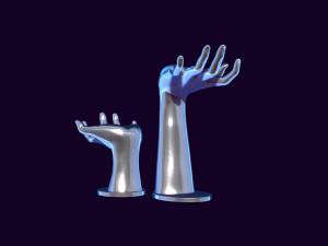 Hand mannequin for jewelry 3D प्रिंट मॉडल
