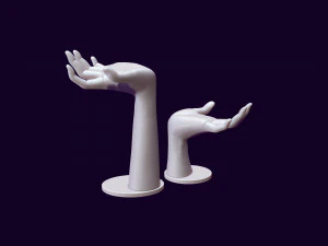 Hand mannequin for jewelry 3D Print Model