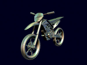 Racing motorcycle Suzuki rmz-250 Modello di stampa 3D