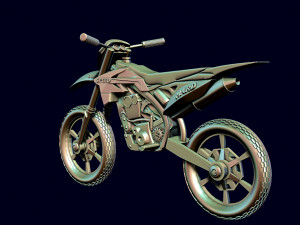Racing motorcycle Suzuki rmz-250 Modello di stampa 3D