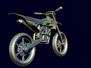 Racing motorcycle Suzuki rmz-250 Modello di stampa 3D