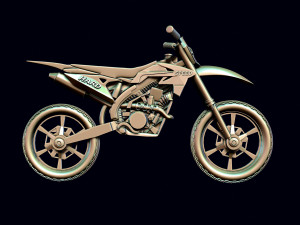 Racing motorcycle Suzuki rmz-250 Modello di stampa 3D