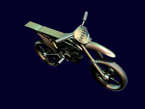 Racing motorcycle Suzuki rmz-250 Modello di stampa 3D