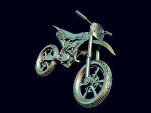 Racing motorcycle Suzuki rmz-250 Modello di stampa 3D