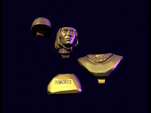 TOMIRIS 3D Print Model