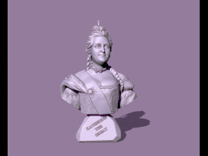 CATHERINE THE GREAT 3D 打印模型