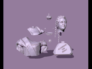 CATHERINE THE GREAT 3D 打印模型