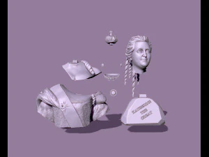 CATHERINE THE GREAT 3D Print Model