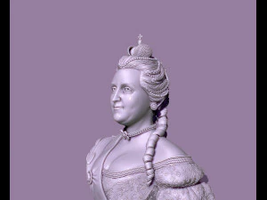 CATHERINE THE GREAT 3D Print Model