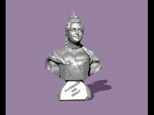 CATHERINE THE GREAT 3D 打印模型