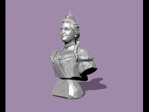 CATHERINE THE GREAT 3D Print Model