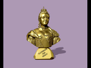 CATHERINE THE GREAT 3D Print Model