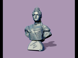 CATHERINE THE GREAT 3D Print Model