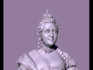 CATHERINE THE GREAT 3D Print Model