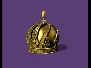 АВСТРІЙСЬКА КОРОНА для 3d друку 3D Принт Модель