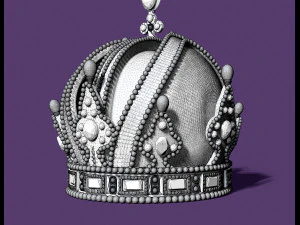AUSTRIAN CROWN for 3Dprint 3D Print Model