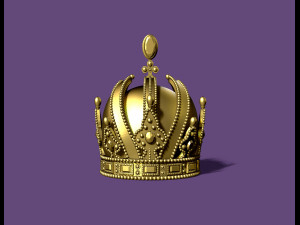 AUSTRIAN CROWN for 3Dprint 3D Print Model